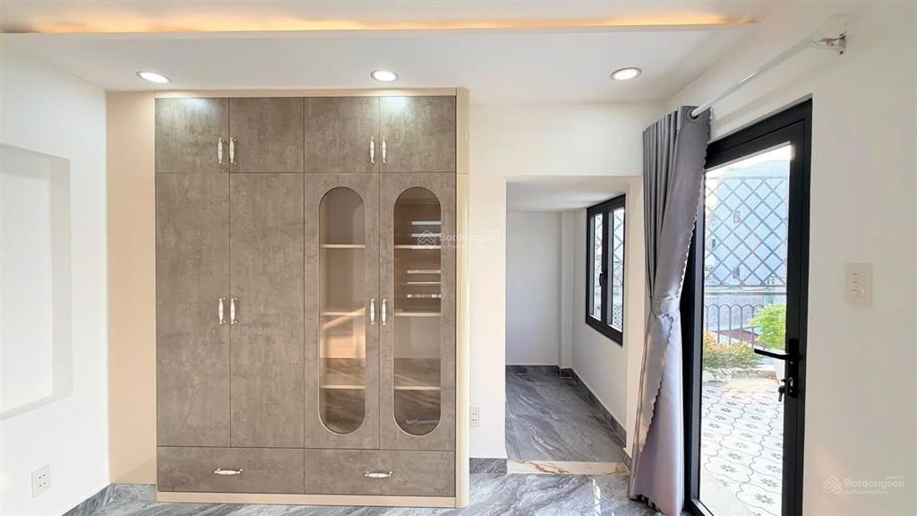 Nhà 2 mặt hxh5m p8 quang trung gv 7x7 shr 46,3m2 lửng 2l st gara 3pn tm 350kg pt full nội thất