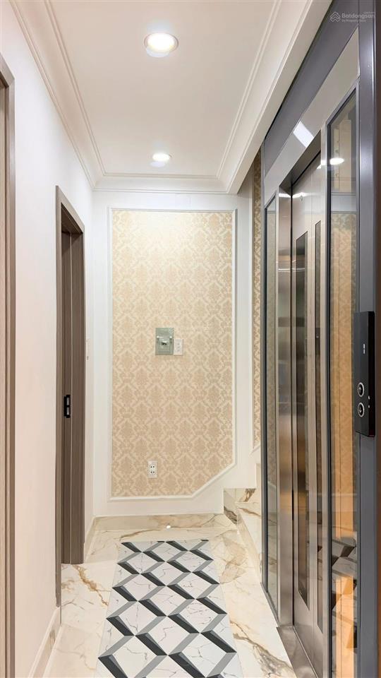 Nhà 2 mặt hxh5m p8 quang trung gv 7x7 shr 46,3m2 lửng 2l st gara 3pn tm 350kg pt full nội thất
