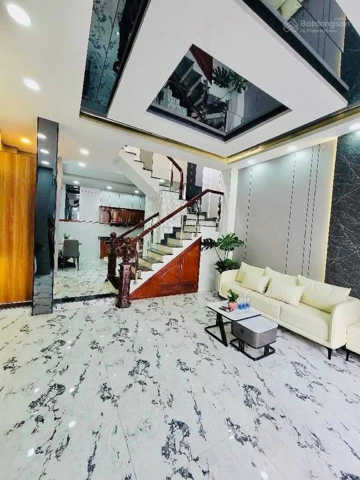 Quang trung p8 gv hxh thông 51,9m2, 5x10,25m, lầu 2pn 3vs balcon full nt  0786 555 *** hiệp land