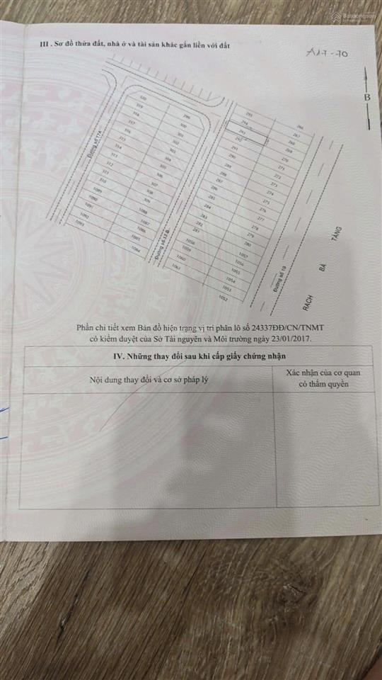Bán đất nền 5mx22m = 110m2, giá 4,3 tỷ