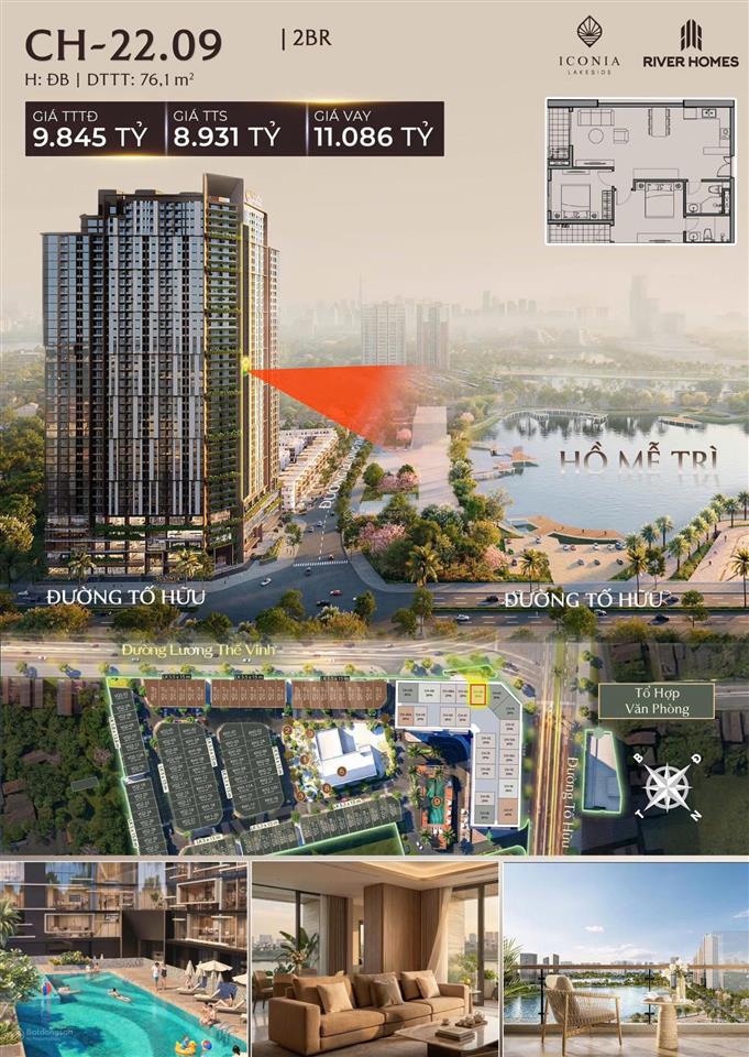Iconia lakeside (mipec tố hữu) khi phía tây hà nội bước vào giai đoạn tái định vị giá trị
