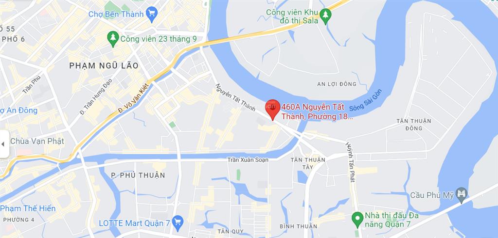 Chỉ 1 căn duy nhất  mặt tiền nguyễn tất thành  ngang khủng 11m  đối diện siêu dự án cảng du lịch