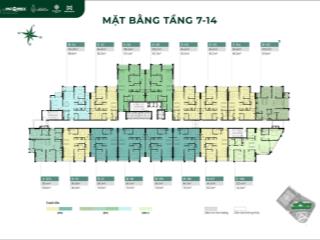 Bán căn 3 pn 101m2, chung cư northern emerald, (tòa mới) hơn 8 tỷ, view sông hồng