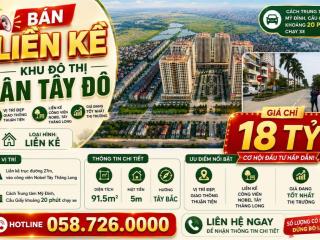 Cần bán liền kề đường 27m tân tây đô