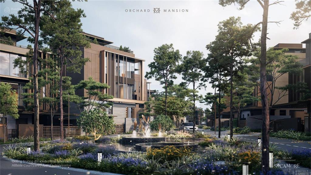 Bán căn góc dinh thự đồi view hồ mua trực tiếp cđt capitaland, tt 10% ký hđmb, ck ngay 5,9 tỷ