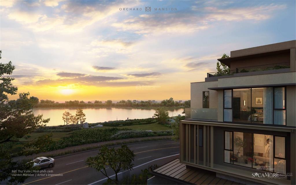 Bán căn góc dinh thự đồi view hồ mua trực tiếp cđt capitaland, tt 10% ký hđmb, ck ngay 5,9 tỷ