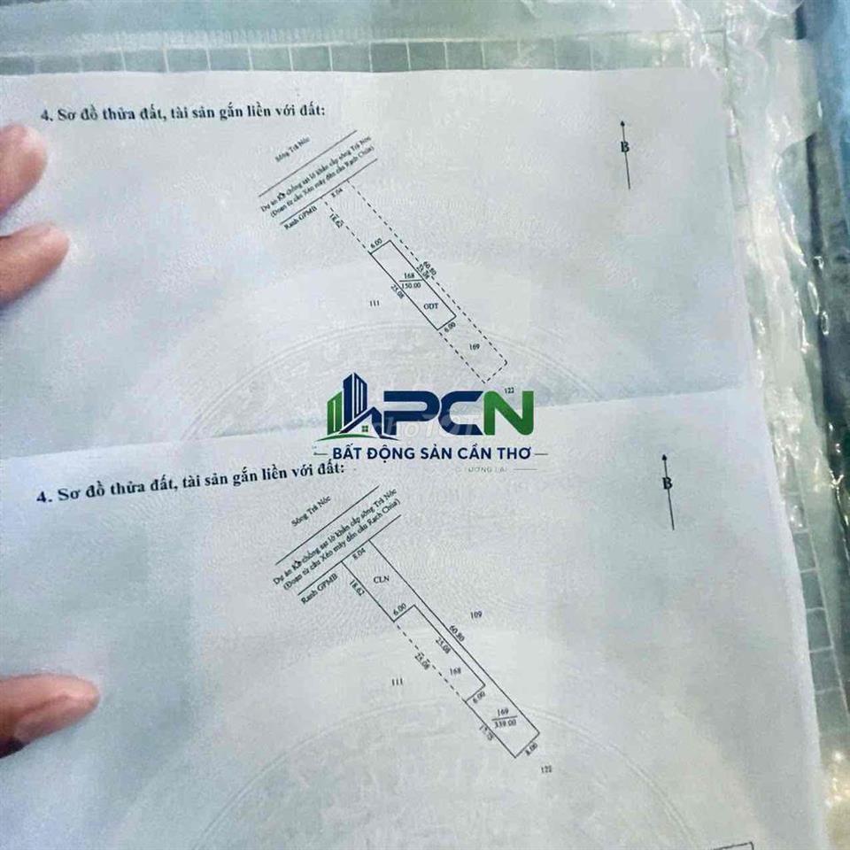 (GIẢM 350 TRIỆU) NỀN 497m2 VIEW SÔNG TRÀ NÓC - Đ.LÊ THỊ HỒNG GẤM