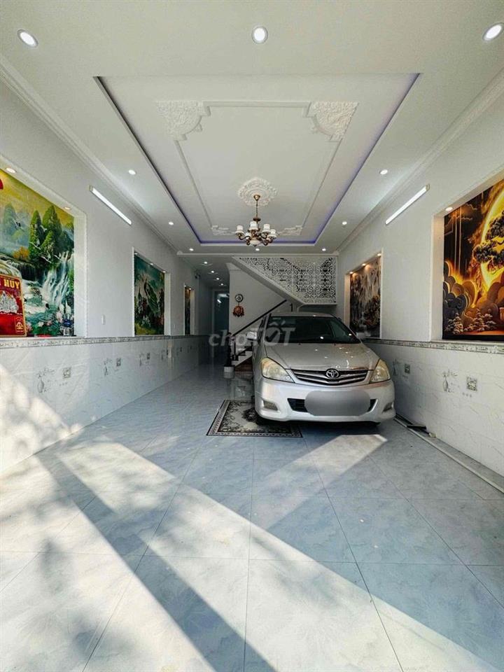 BÁN NHÀ TRỆT 1 LẦU 100M2 - HOÀN CÔNG - KDC PHÚ AN - (4PN)