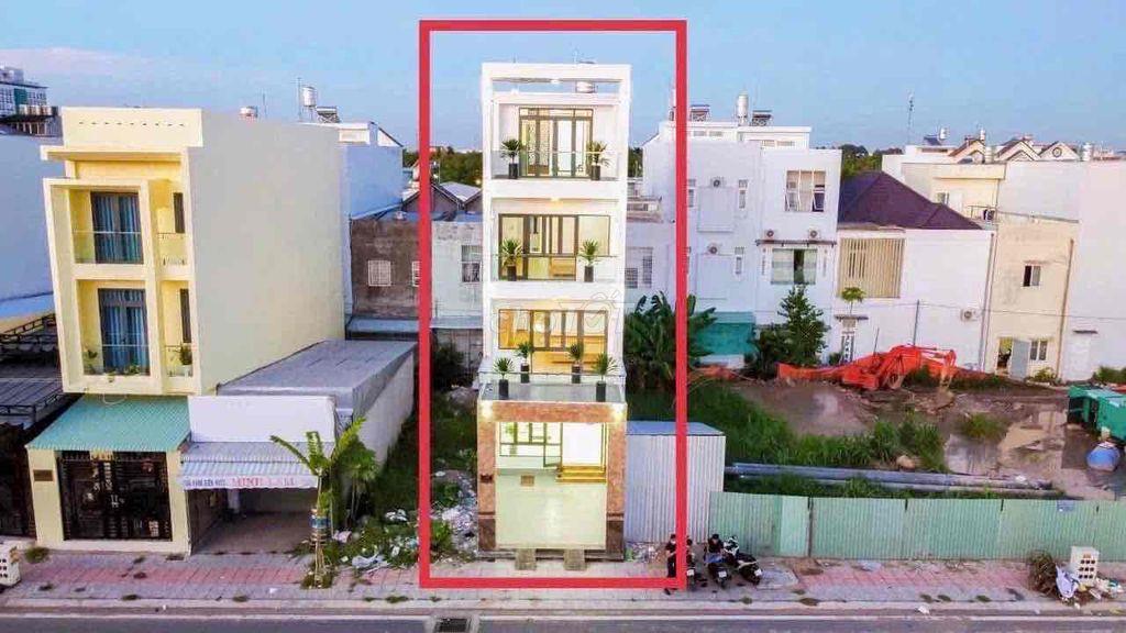 NHÀ CHO THUÊ TRỆT 3 LẦU - FULL MÁY LẠNH -  MẶT TIỀN Đ. TRẦN HOÀNG NA