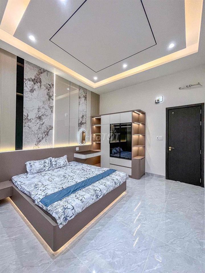 BÁN NHÀ 1 LẦU MỚI ĐẸP - ĐS 22 – TẶNG FULL NỘI THẤT - KDC THỚI NHỰT