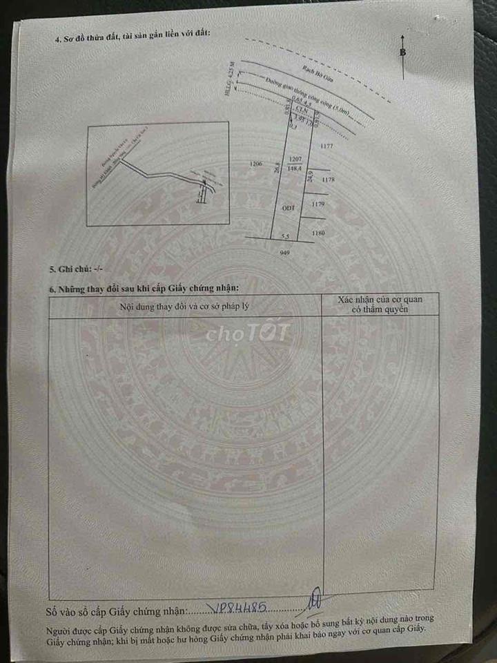 BÁN CẶP NỀN 300m2 THỔ CƯ - XÂY DỰNG TRỌ (ĐỐI DIỆN ĐH NAM CẦN THƠ).