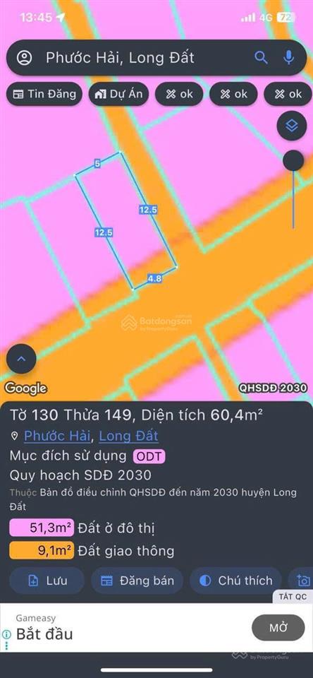 Bán nhà riêng tại thị trấn phước hải, thành phố hồ chí minh, cách biển 500m.