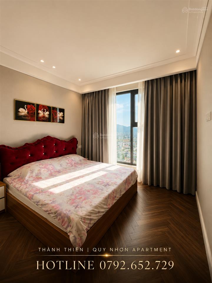 Cho thuê căn hộ 2 phòng ngủ altara, full nội thất view biển