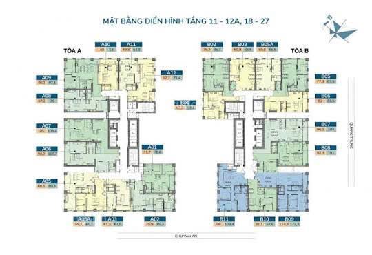 Bán căn chung cư thiên niên kỷ, 55m2. giá chỉ 4,3 tỷ