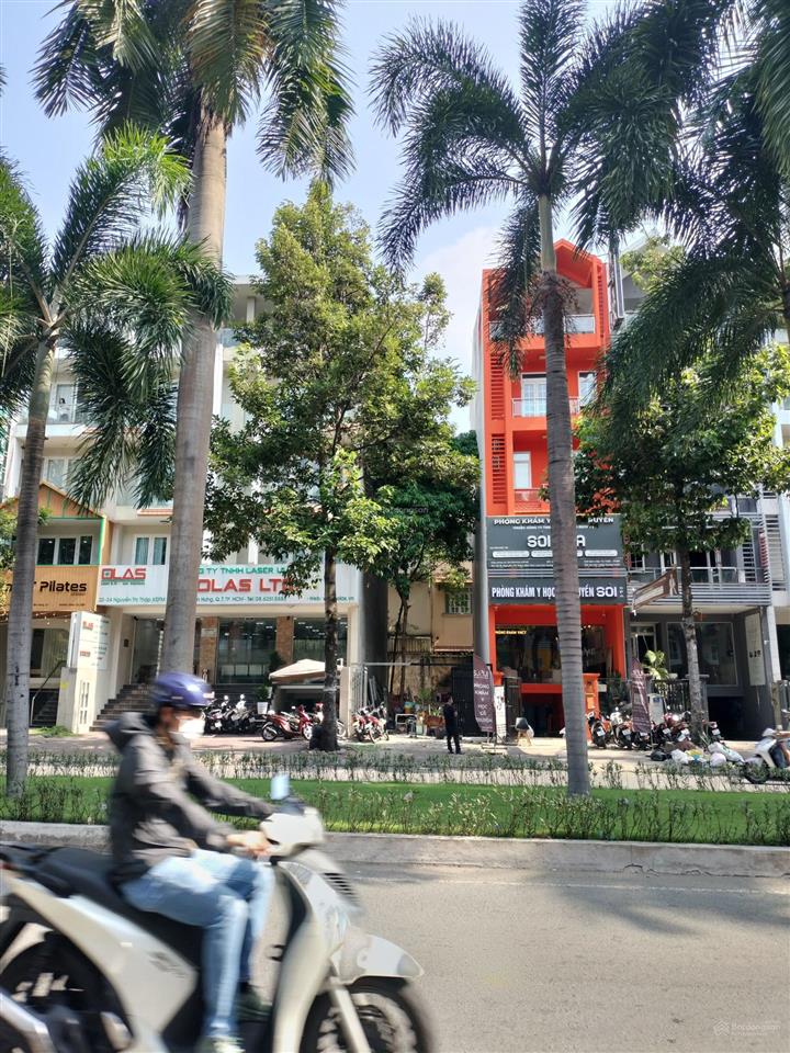 Bán đất mặt tiền nguyễn thị thập dt 5x20m khu himlam quận 7  giá 31 tỷ