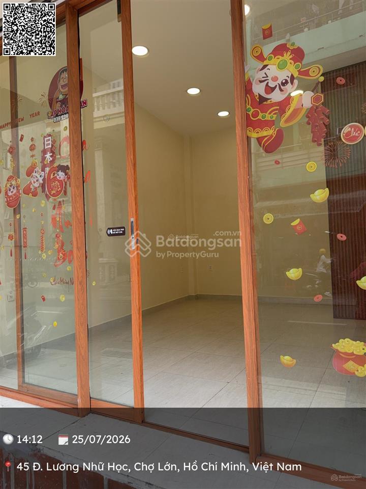 Cho thuê mặt bằng kinh doanh q.5  lối đi riêng