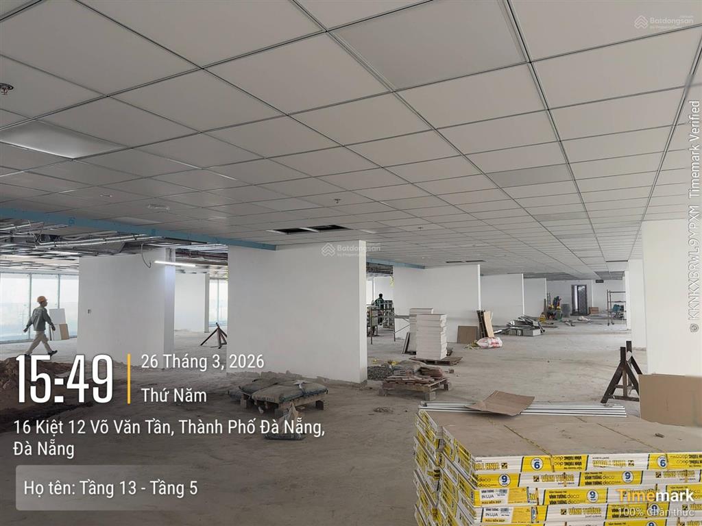 Văn phòng hạng b, phường thanh khê, diện tích đa dạng 200m2, giá 364 nghìn/m2/tháng