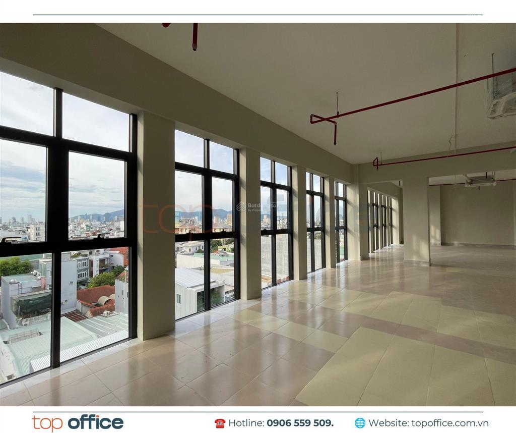 Tổng hợp văn phòng diện tích từ 300  500m2, phường hoà cường, giá chỉ từ 234.360 đ/m²/tháng