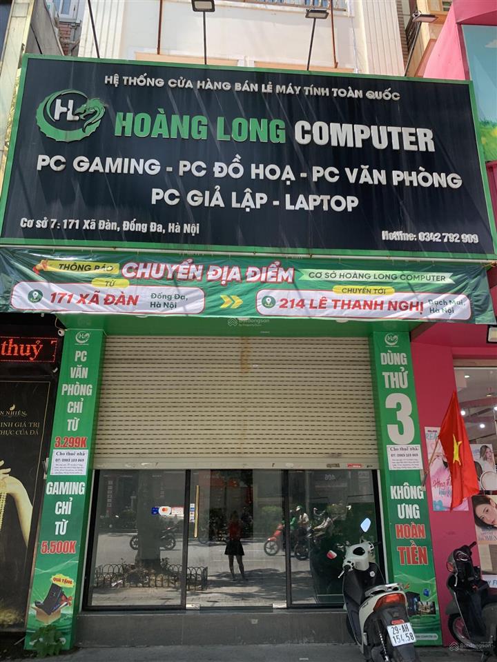 Cho thuê nhà mặt phố 171 xã đàn, dt 60m2x5tầng, mt 4,7m vị trí đẹp làm vp, cửa hàng  0983 103 ***