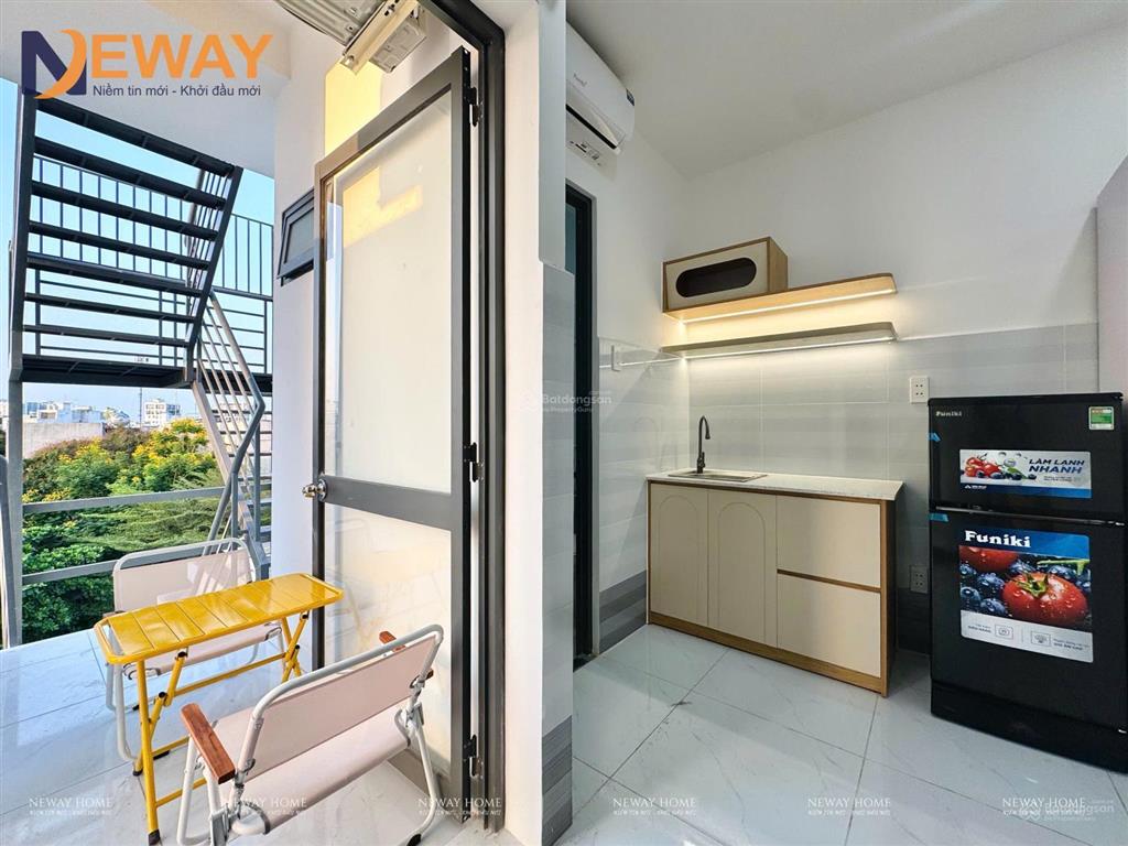Tòa nhà mới xây 100% thiết kế hiện đại, full nội thất ngay âu cơ  gần đh văn hiến