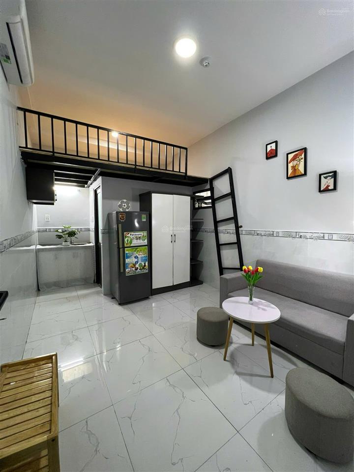 Phòng trọ có gác sẵn nội thất ở đường vườn lài gần đh văn hiến
