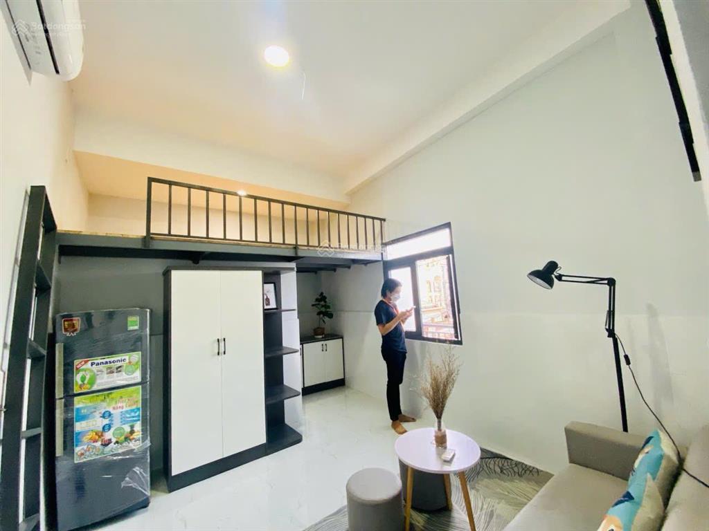 Phòng trọ có gác sẵn nội thất ở đường vườn lài gần đh văn hiến
