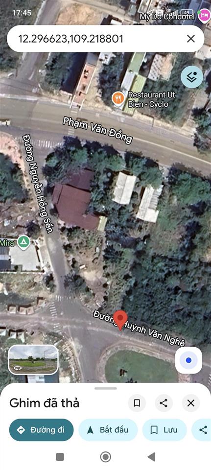 Cho thuê đất gần biển nha trang 1200m2 giá rẻ