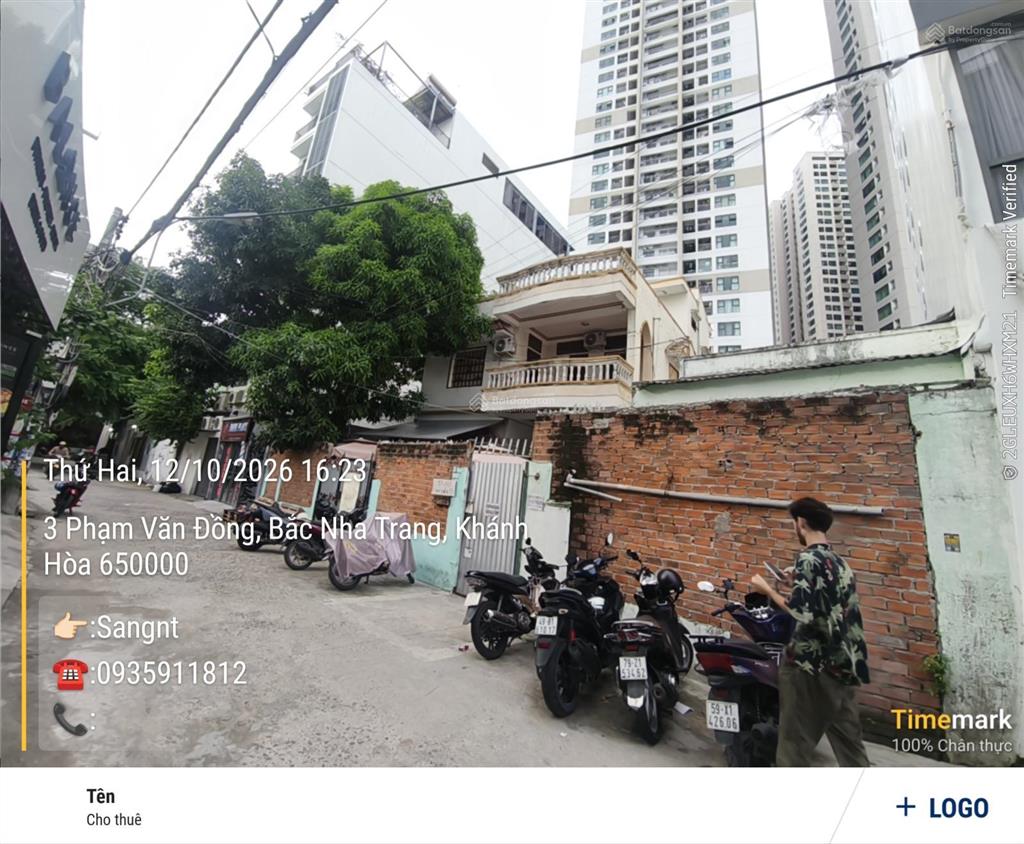 Cho thuê nhà khu mường thanh viễn triều nha trang giá rẻ.