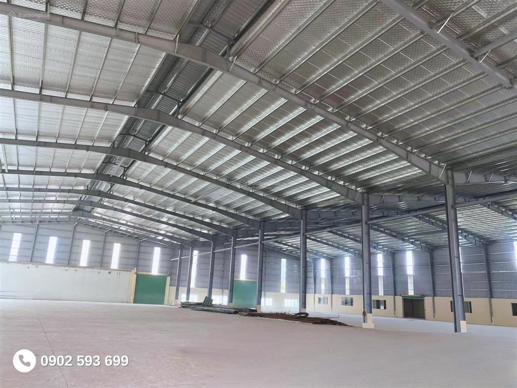 Kho riêng (tự quản) và nhà xưởng 50m², 100m², 500m², 1000m² và 5000m² giá rẻ