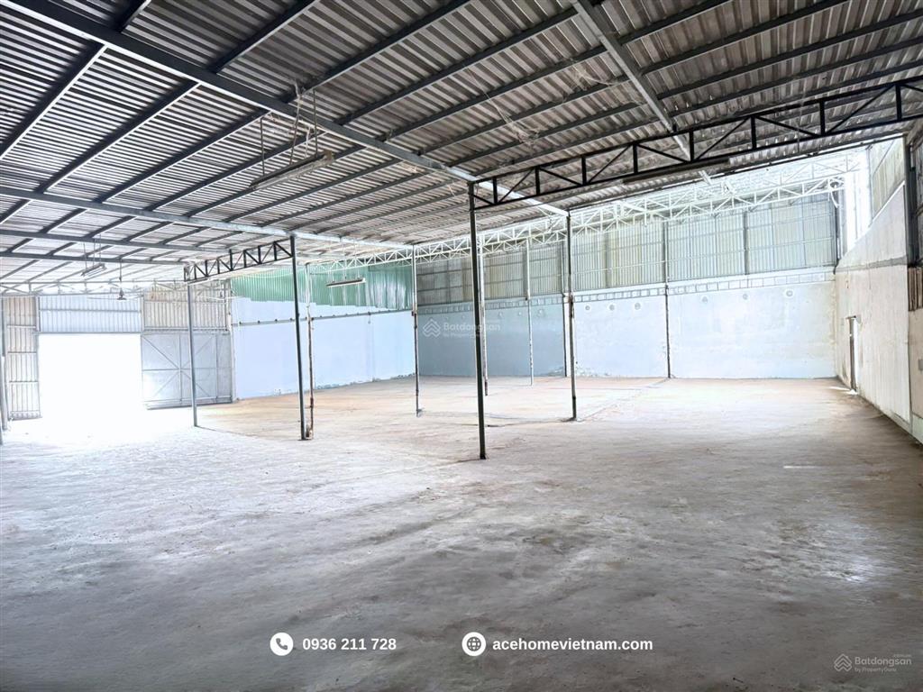 Kho riêng (tự quản) và nhà xưởng 50m², 100m², 500m², 1000m² và 5000m² giá rẻ