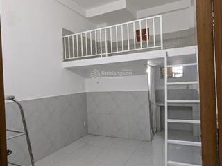 Căn phòng mini có gác mới xây tt bình thạnh có cửa sổ view đẹp + bếp + wc + bảo vệ 24/24