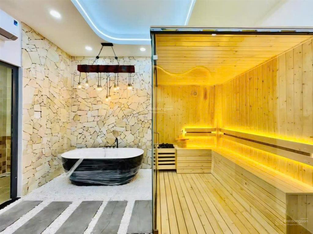 Nhà full nội thất, hẻm thông 8m, phan huy ích p12 4x18m, trệt, 3 lầu, 4 phòng ngủ, 5wc = 22 triệu