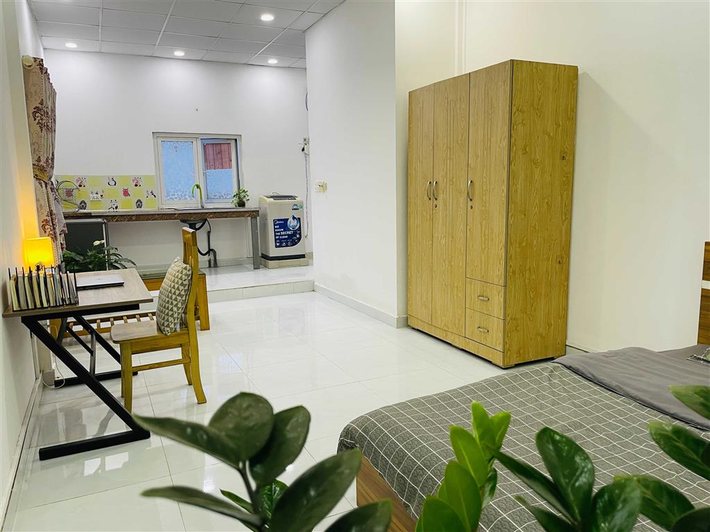 Phòng trọ tiện nghi full nội thất, dt 20m2, 40m2 đầu đường trần não, cách ga metro thảo điền 500m