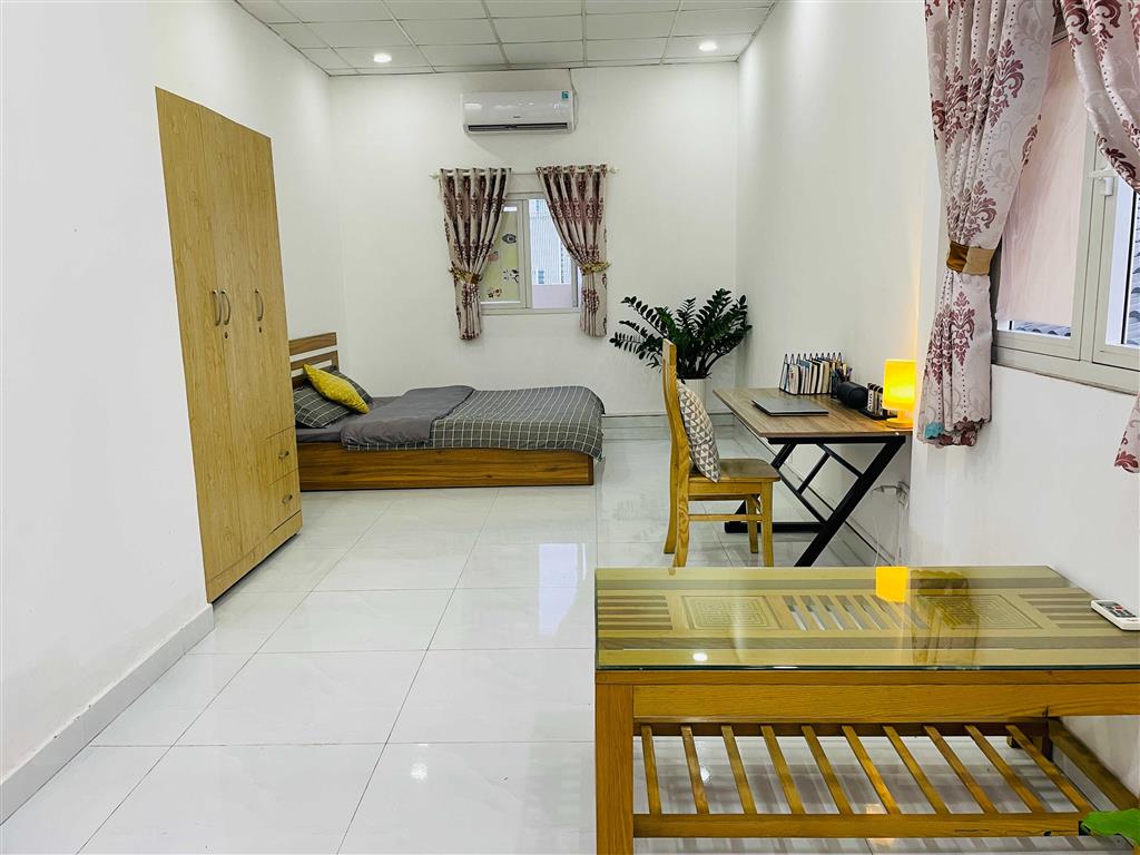 Phòng trọ tiện nghi full nội thất, dt 20m2, 40m2 đầu đường trần não, cách ga metro thảo điền 500m