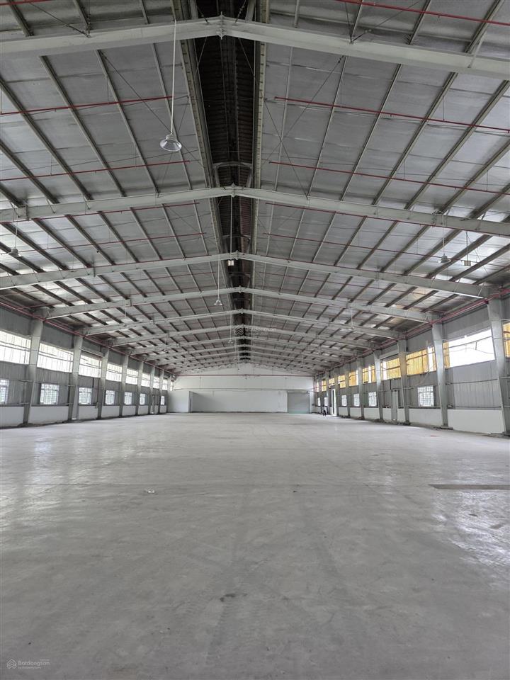 Cho thuê kho xưởng bến lức. diện tích 5.500m2. giá 40nghìn/m2