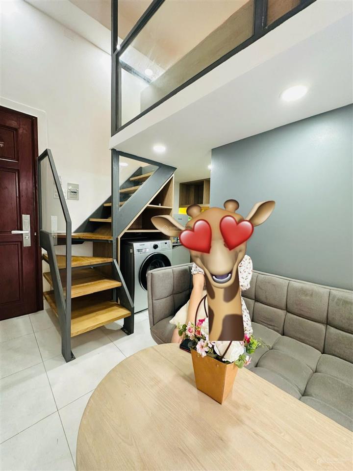 Cho thuê căn hộ duplex phan đình phùng, quận phú nhuận, ban công thoáng, bếp khép kín