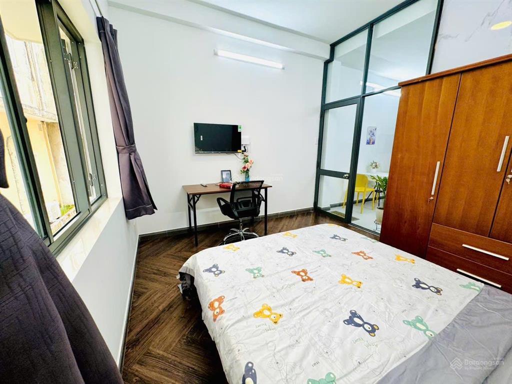 Trống sẵn căn hộ 1 phòng ngủ gần ga văn thánh, quận bình thạnh, 35m2 giá thuê 8,5 triệu/tháng