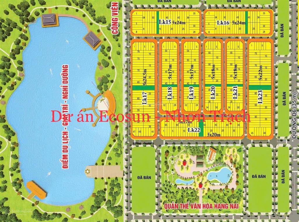 Đất nền eco sun 120m2 chủ kẹt tiền bán gấp giá 1,1 tỷ/nền