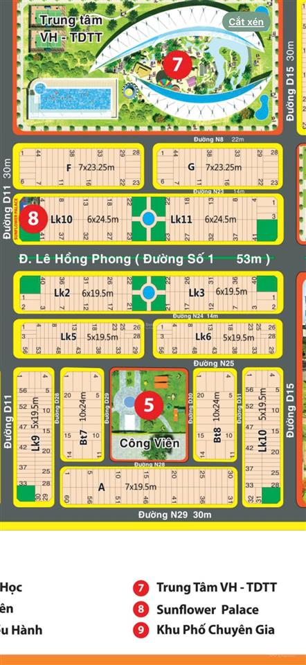 Bán đất nền dự án tại sunflower city, 900 triệu vnd, 136m2