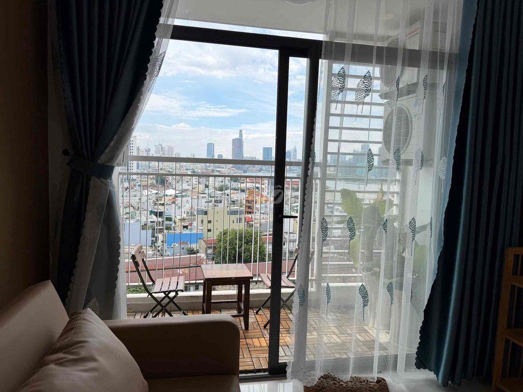 Cho thuê căn hộ riva park q4 1pn full y hình 12tr
