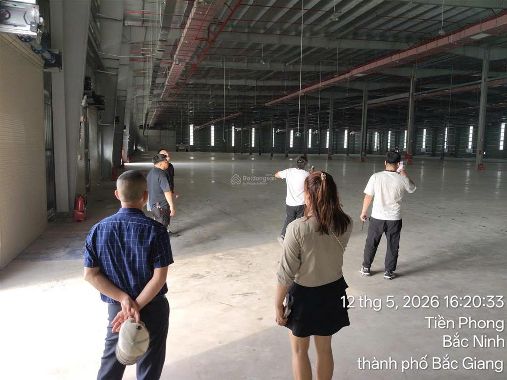 Cho thuê kho, nhà xưởng, đất tại xã nội hoàng,huyện yên dũng, bắc giang, 131,53 nghìn/m2, 19.000 m2
