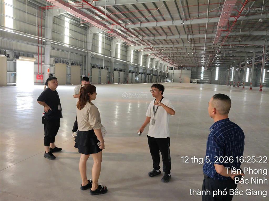 Cho thuê kho, nhà xưởng, đất tại xã nội hoàng,huyện yên dũng, bắc giang, 131,53 nghìn/m2, 19.000 m2