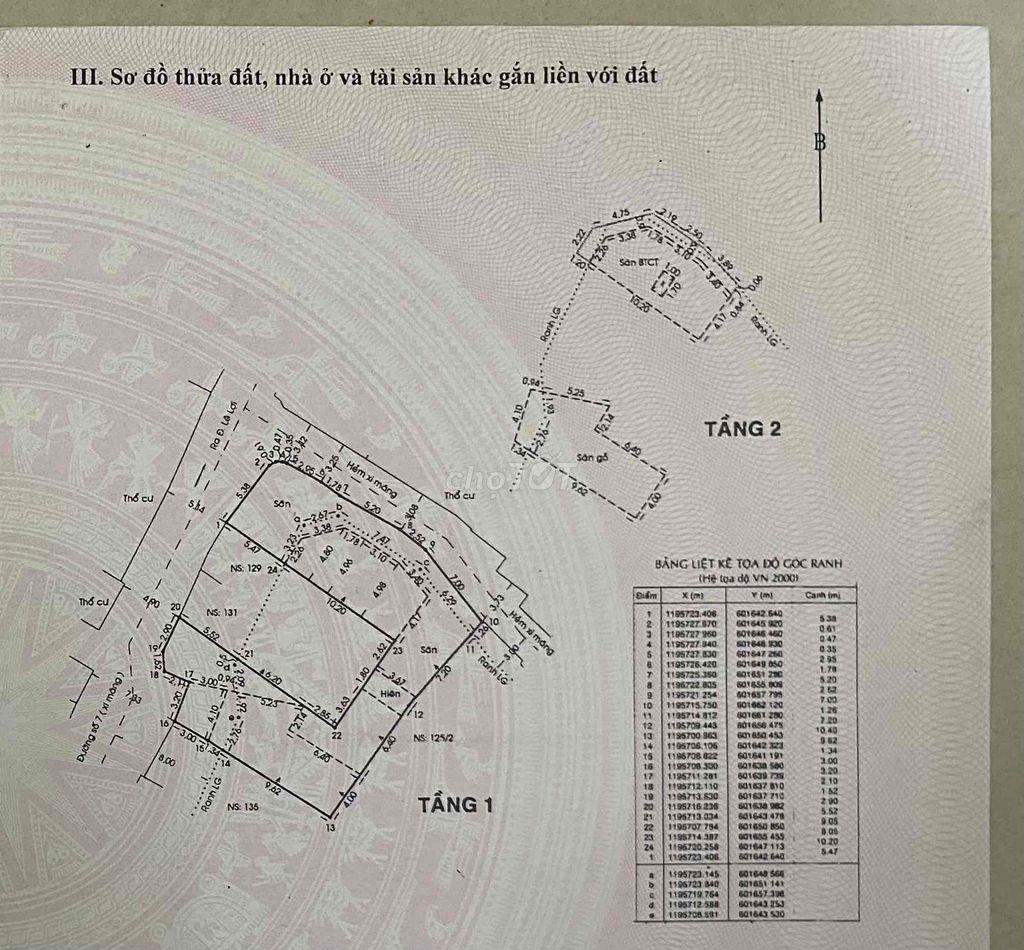 Nhà MT góc Đường Số 7, p.Hạnh Thông, 216m2, sẵn 3 căn cho thuê