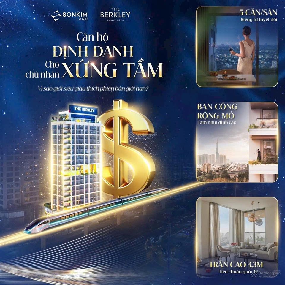 Pkd the berkley thảo điền nhận booking boutique hiếm | nhận nhà sớm | khai thác lưu trú