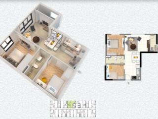 Cho thuê căn hộ citi home block a | tầng 18 | 2pn | giá chỉ 6 triệu/tháng