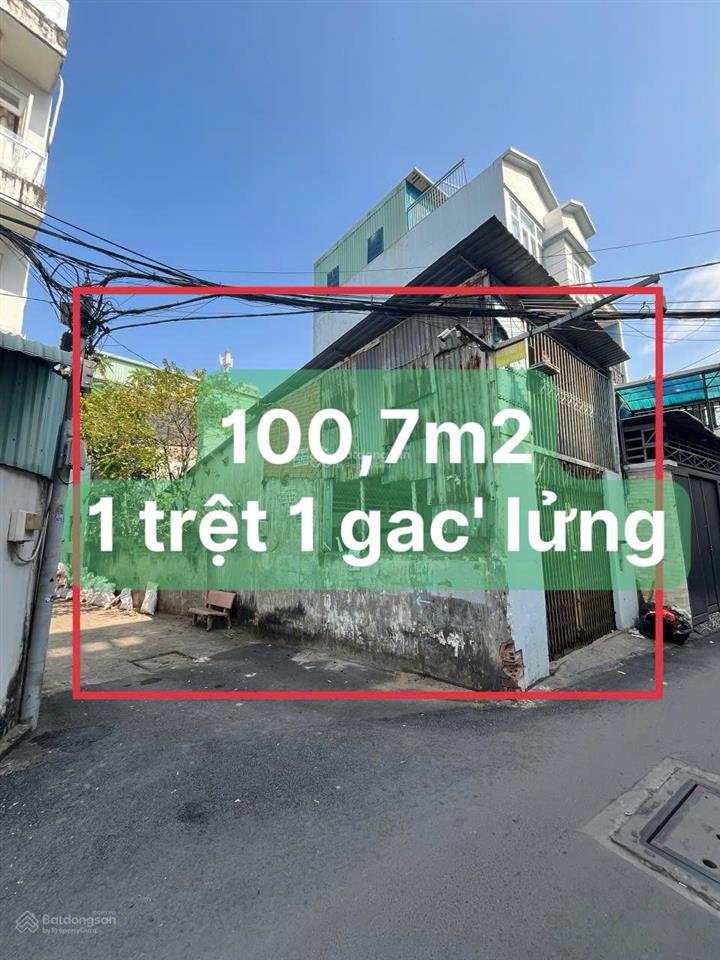 Bán nhà 100,7m2, mặt đường ô tô thông thoáng, p. bình trưng tây