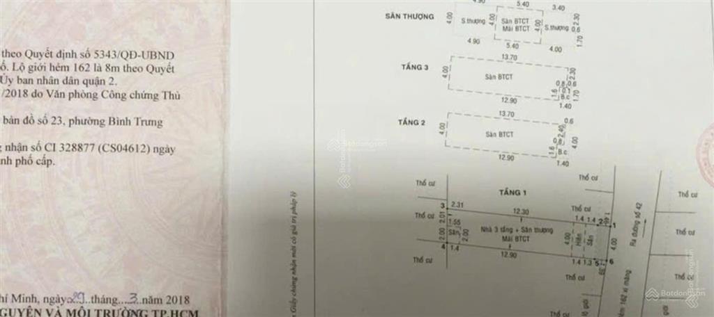 Bán nhà 4 tầng mặt đường ô tô, thông thoáng, đ. lê văn thịnh rẽ vào