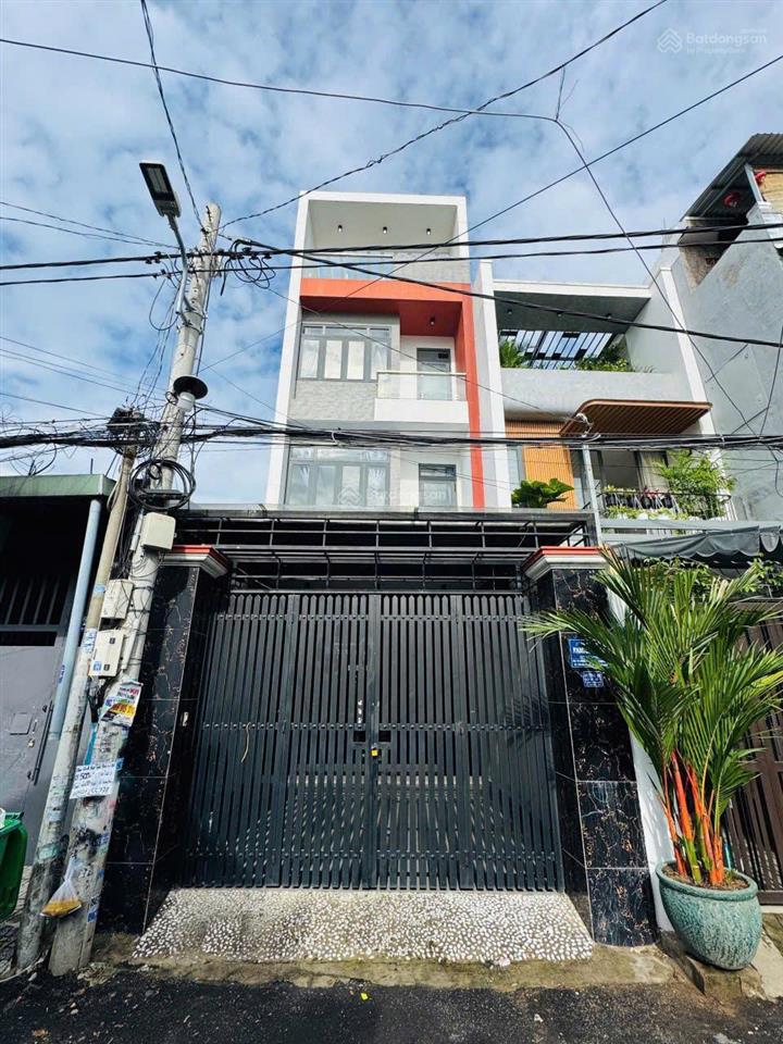 Cho thuê nhà nguyên căn 3 lầu , hẻm ô tô 100m2 ( 4x 25m )