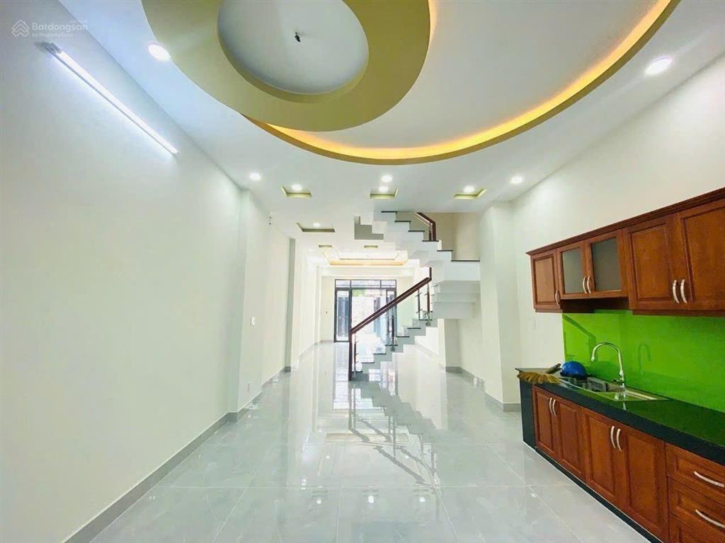 Cho thuê nhà nguyên căn 3 lầu , hẻm ô tô 100m2 ( 4x 25m )