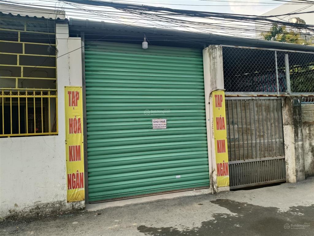 Cho thuê kiot mặt tiền đường 24a, gần bệnh viện quận 2